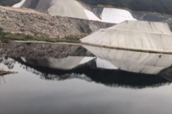 A landfill site of domestic waste leachate in Guangxi