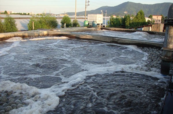 Engineering case of sewage treatment station in a leather factory